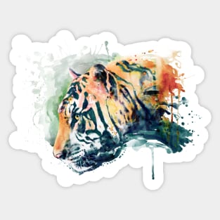 Tiger Profile Sticker